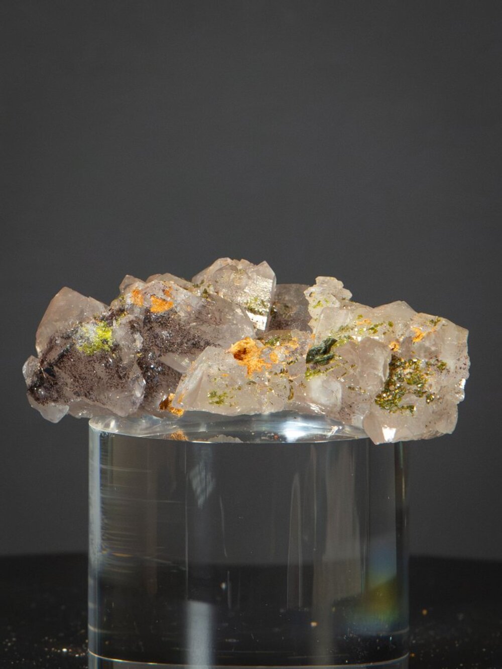 Raw Crystal Cluster Healing Stone Mineral Specimen 2.5” x 1”